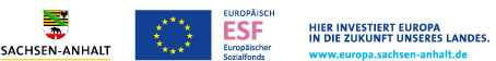 Gef�rdert durch den Europ�ischen Sozialfonds Sachsen-Anhalt